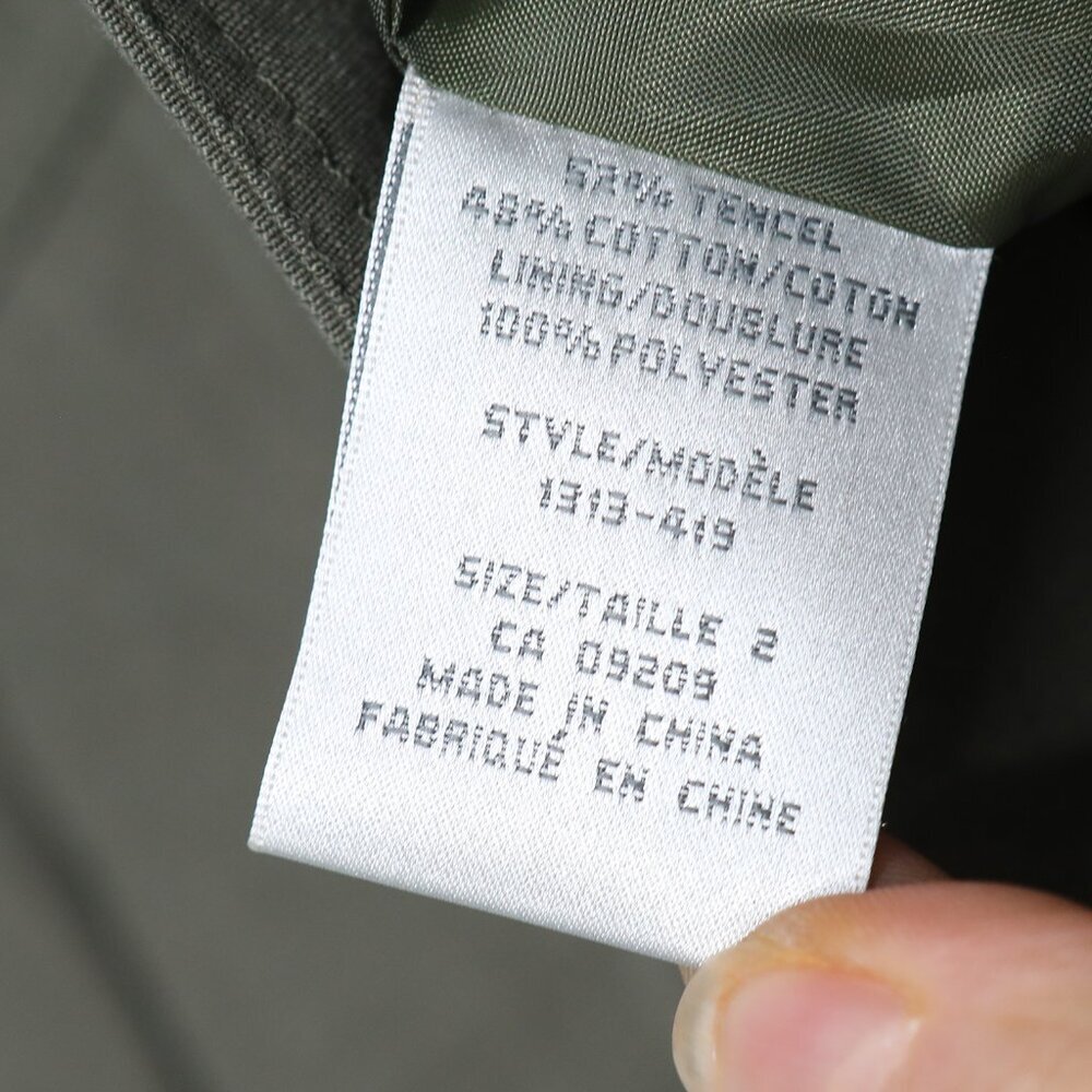 Cleo Tailored Blazer Jacket Green Casual Single Breasted Lined Peak Lapel - Picture 8 of 10